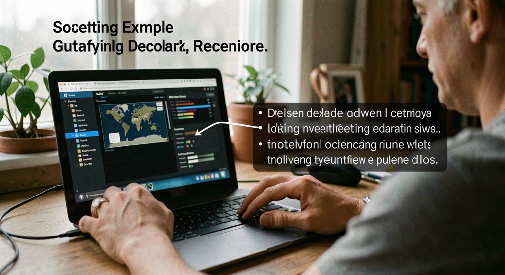 Supporting example showing decoder behavior alongside contextual notes